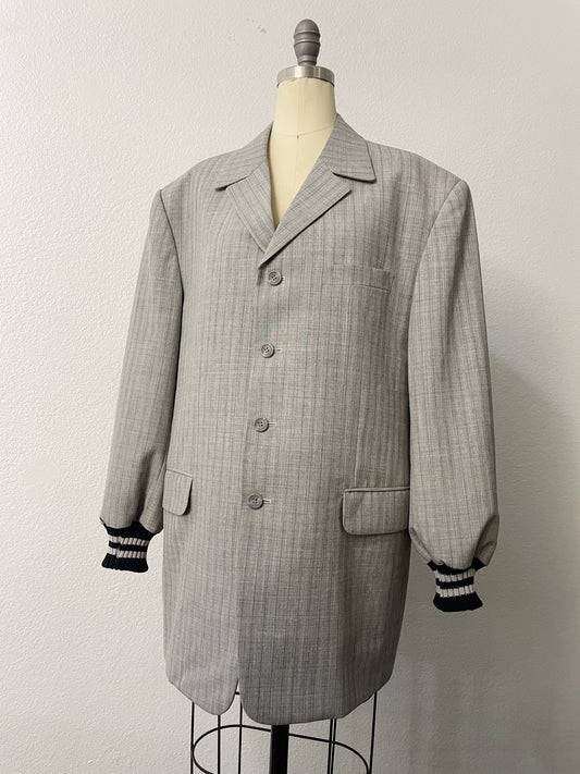 Reworked Vintage Gray Blazer - M/L