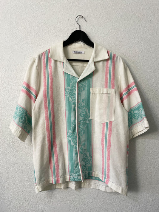 Floral Short Sleeve Shirt - M/L