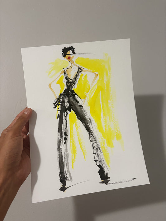 Look 5 Original Sketch