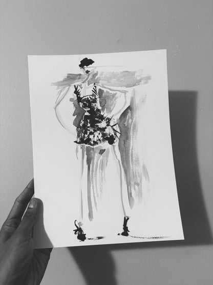 Look 4 Original Sketch