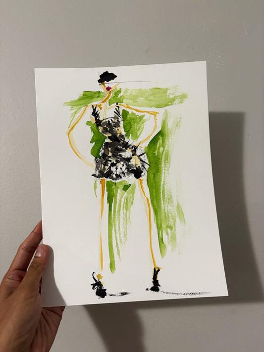 Look 4 Original Sketch