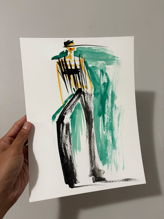 Look 1 Original Sketch